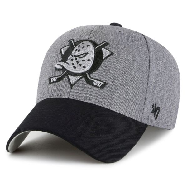 47 Brand Adjustable MVP Cap - GRANITE Anaheim Ducks