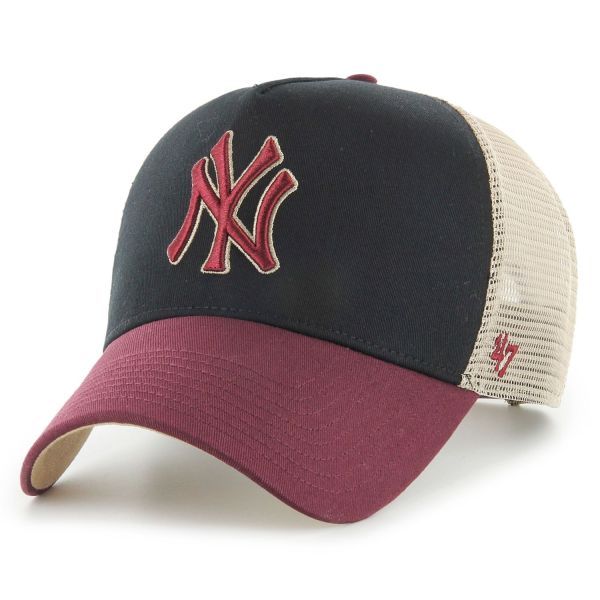 47 Brand Trucker Cap - OFFSIDE DT New York Yankees schwarz
