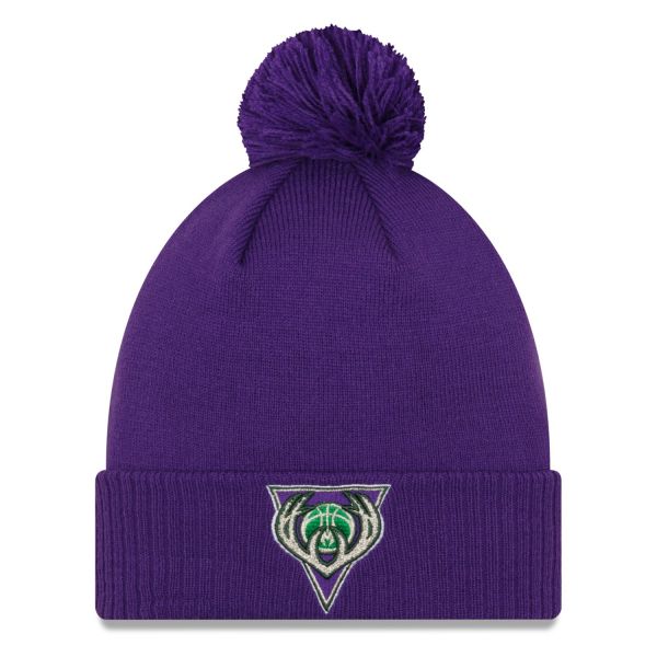 New Era Bobble Bonnet - NBA CITY ALT Milwaukee Bucks