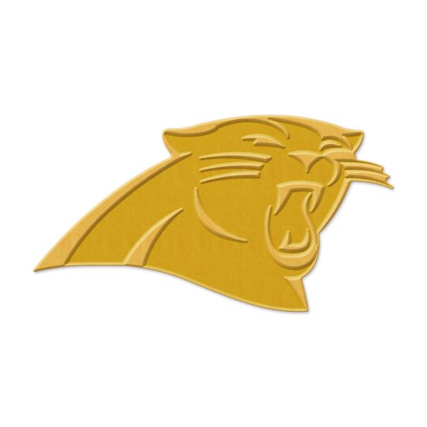 NFL Universal Schmuck Caps PIN GOLD Carolina Panthers