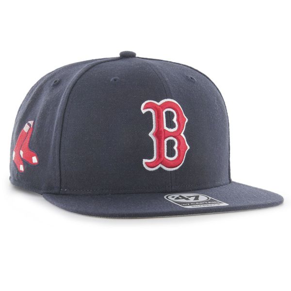 47 Brand Snapback Captain Cap - SURE SHOT Boston Red Sox