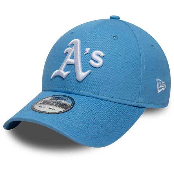 New Era 9Forty Strapback Cap - Oakland Athletics sky blue