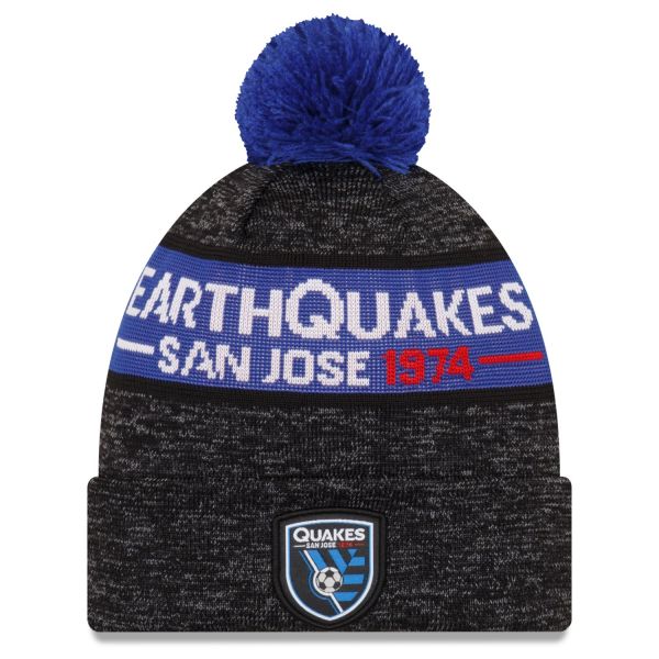 New Era Winter Knit Beanie MLS KICK OFF San Jose Earthquakes