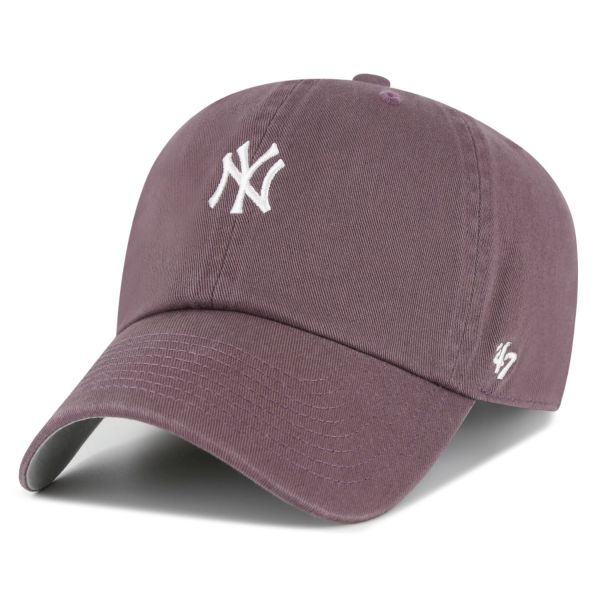 47 Brand Strapback Cap - BASE RUNNER New York Yankees mauve