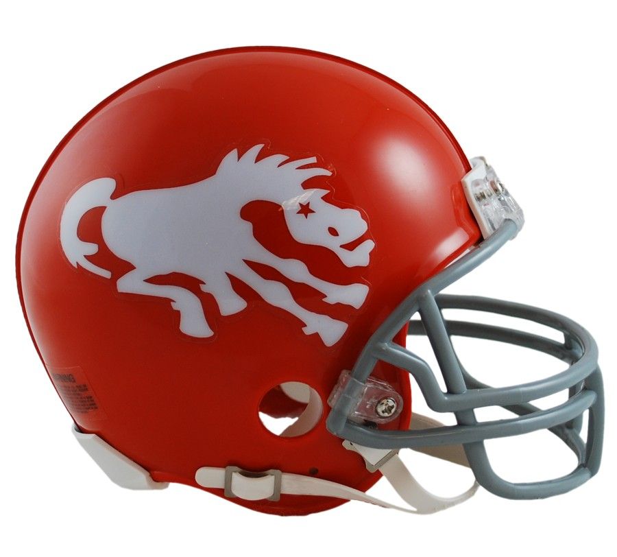 amfoo - Riddell VSR4 Mini Football Helm - NFL Denver Broncos 62-65