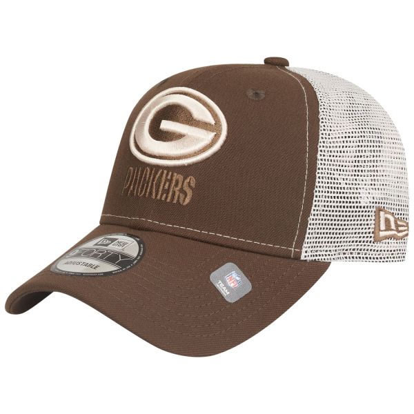 New Era 9Forty Snapback Trucker Cap - Green Bay Packers