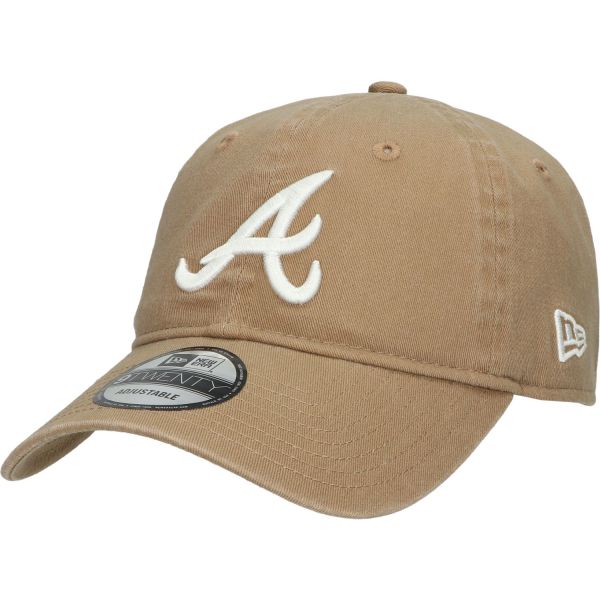 New Era 9Twenty Unisex Cap WORLD SERIES Atlanta Braves khaki