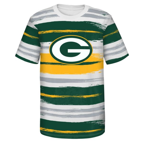 Outerstuff Kids NFL Shirt - RUN IT BACK Green Bay Packers