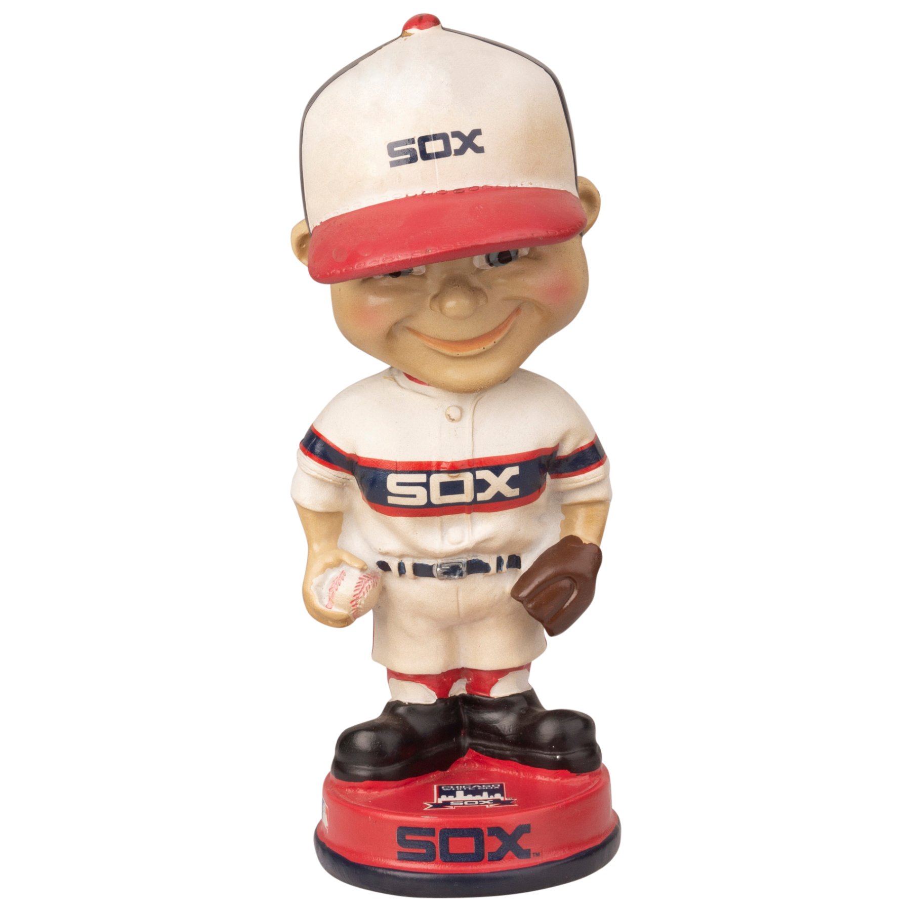 Chicago White Sox MLB VINTAGE Baseball Bobblehead Figuren Fan Gear