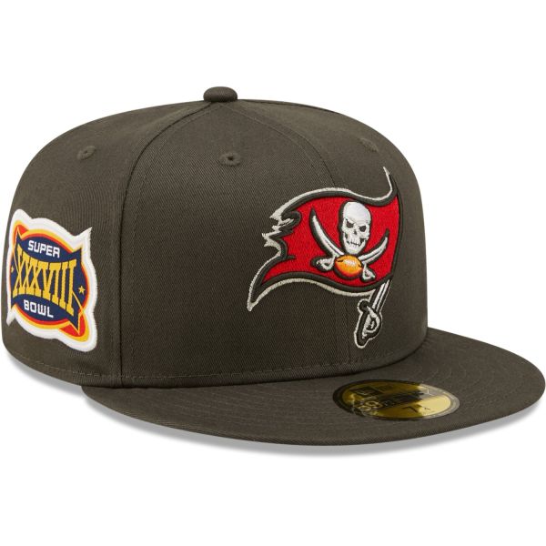 New Era 59Fifty Fitted Cap - SIDE PATCH Tampa Bay Buccaneers