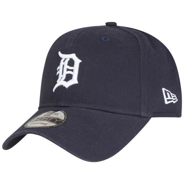 New Era 9Forty Strapback Cap - Detroit Tigers washed navy