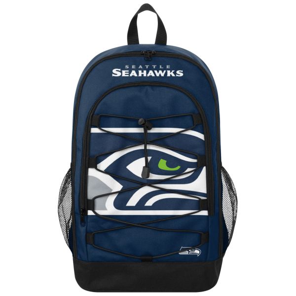 FOCO Backpack NFL Rucksack - BUNGEE Seattle Seahawks