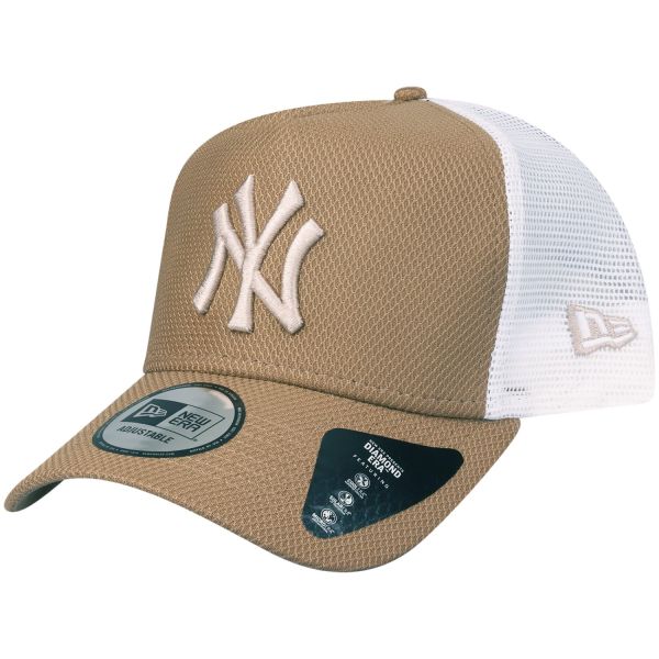 New Era Trucker Cap - DIAMOND New York Yankees vegas gold