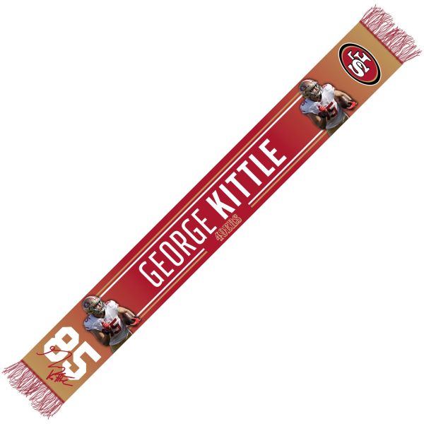 Winter Fan Écharpe - NFL San Francisco 49ers GEORGE KITTLE