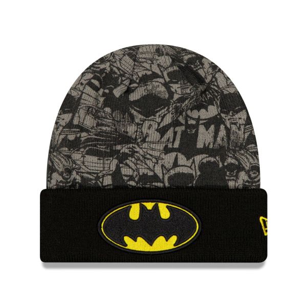 New Era Enfant Bonnet d'hiver - BATMAN noir
