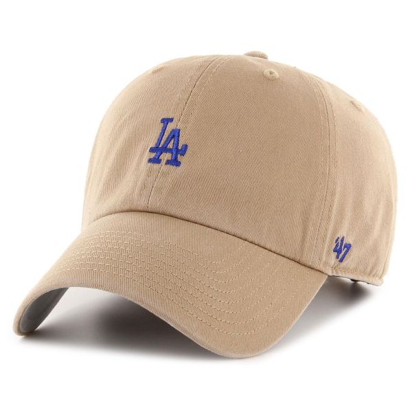 47 Brand Adjustable Cap - BASE RUNNER LA Dodgers khaki