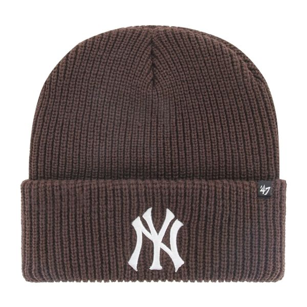 47 Brand Knit Beanie - UPPER New York Yankees brown