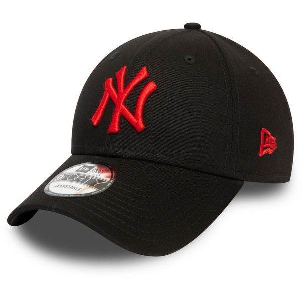 New Era 9Forty Cap - MLB New York Yankees schwarz / rot