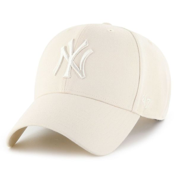 47 Brand Snapback Cap - MLB New York Yankees natural beige