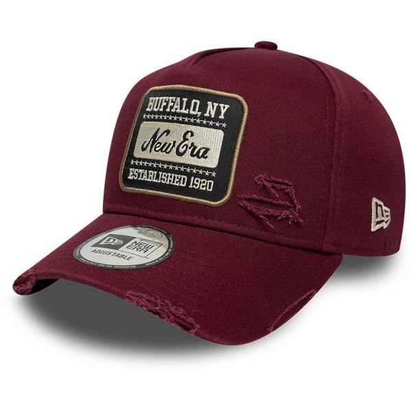 New Era A-Frame Trucker Cap - PATCH WASH noir