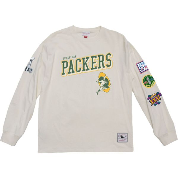 Mitchell & Ness NFL Longsleeve Shirt - Green Bay Packers