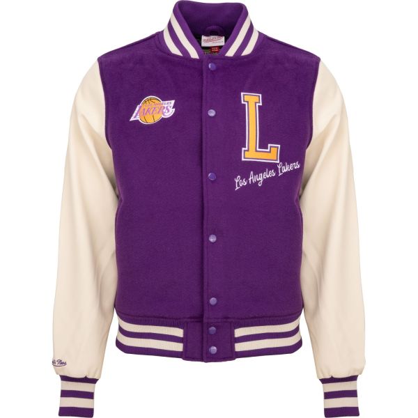 M&N Legacy Varsity College Jacke - Los Angeles Lakers