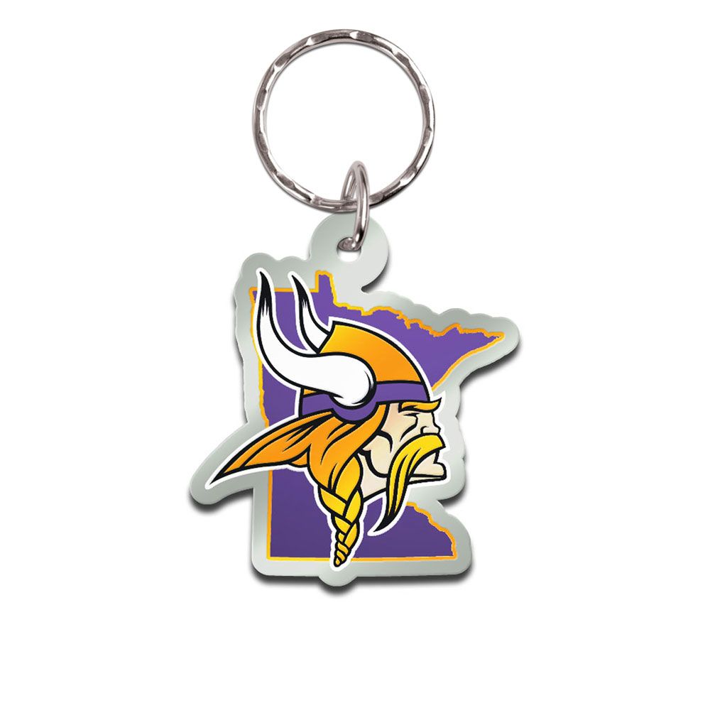 amfoo - Wincraft STATE Schlüsselanhänger - NFL Minnesota Vikings