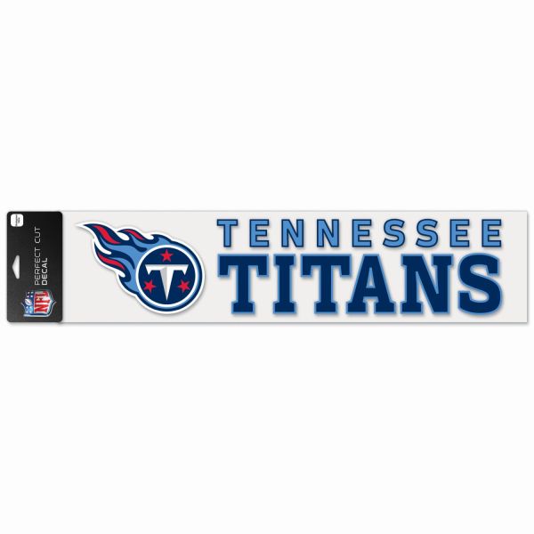 NFL Perfect Cut XXL Aufkleber 10x40cm Tennessee Titans