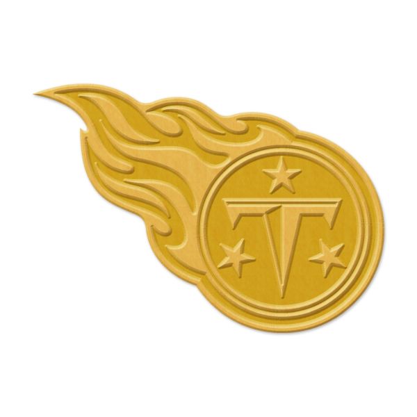 NFL Universal Jewelry Caps PIN GOLD Tennessee Titans