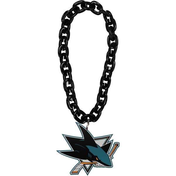 NHL San Jose Sharks 3D FanFave XXL Fanchain Necklace