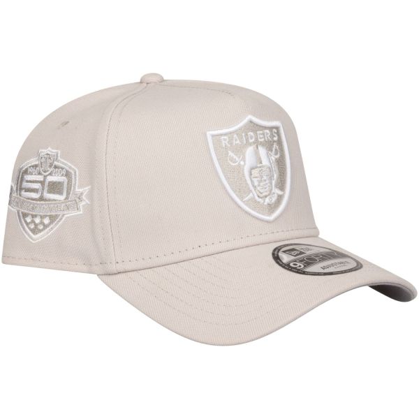 New Era 9Forty A-Frame Snapback Cap Las Vegas Raiders stone