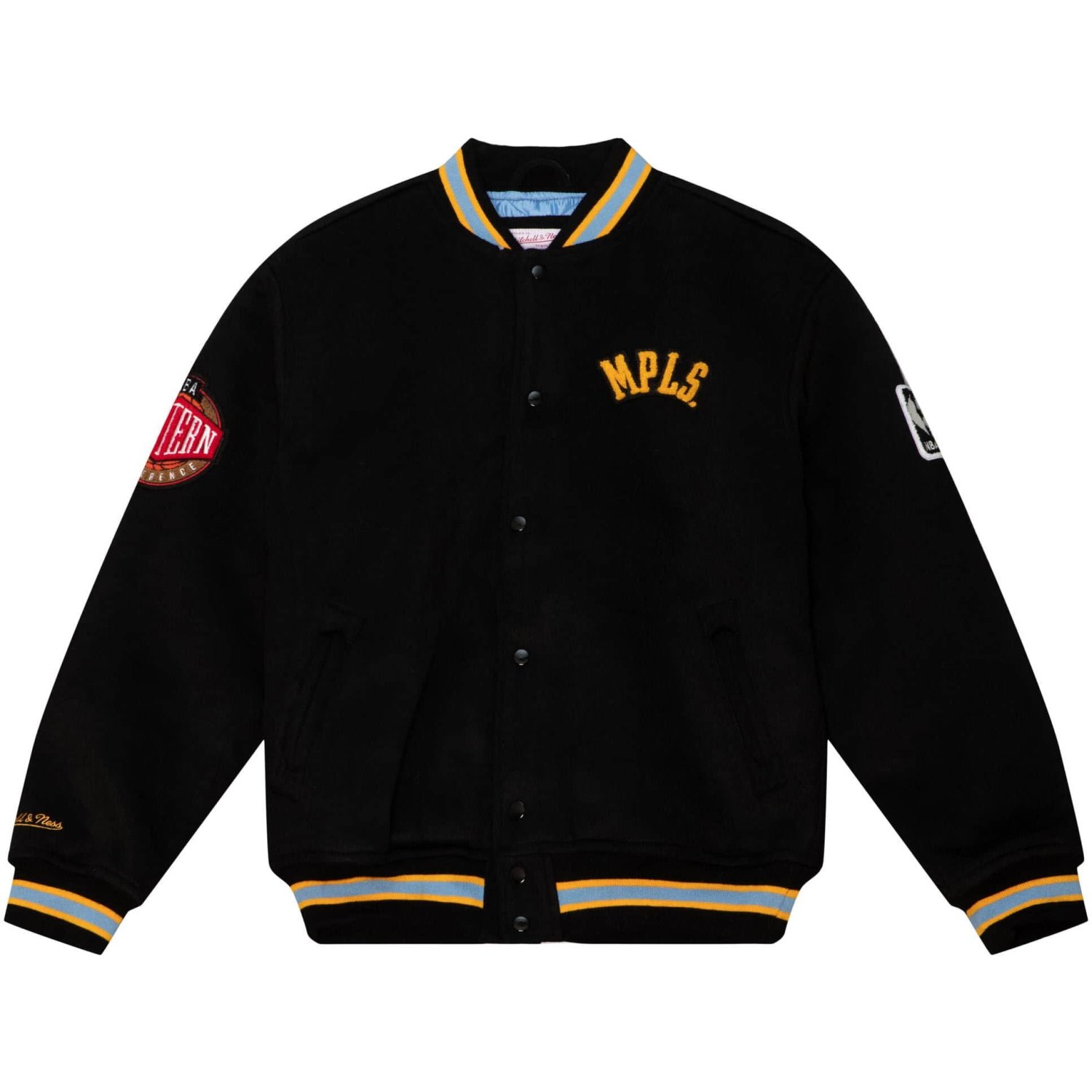 M&N HWC Heavyweight Wool Varsity Jacke - Minneapolis Lakers | Jacken ...