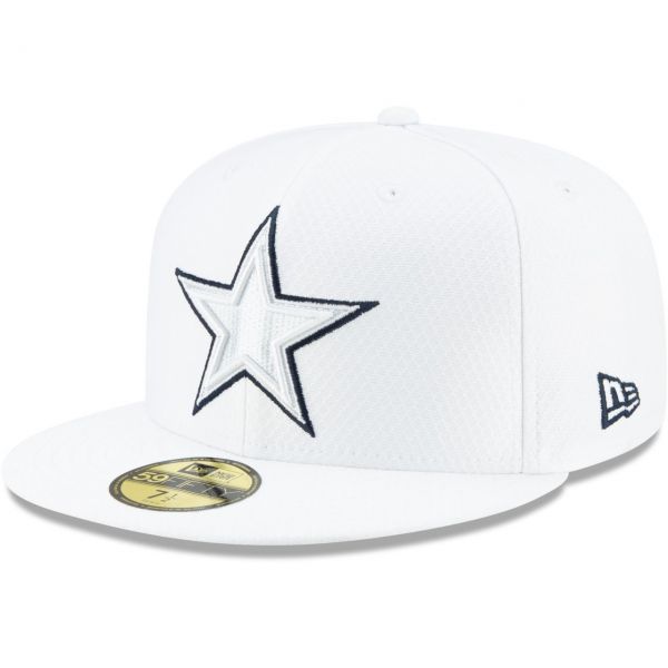 New Era 59Fifty Cap - PLATINUM Sideline NFL Dallas Cowboys