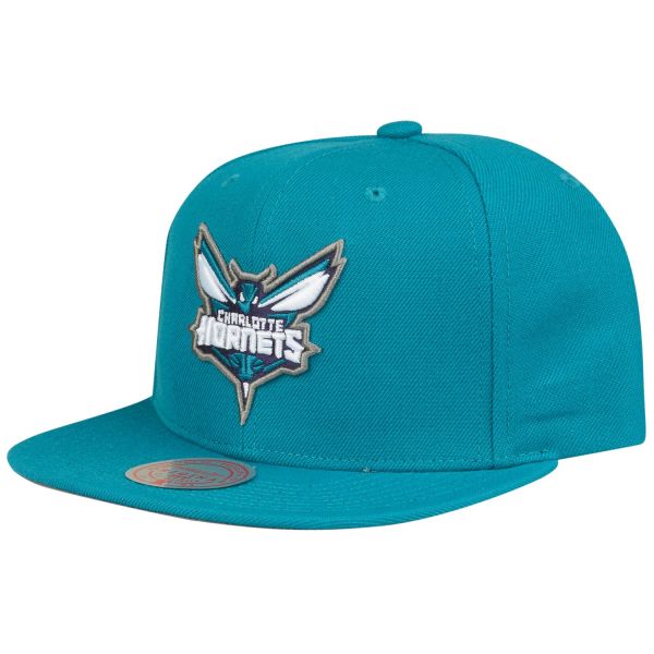 Mitchell & Ness Snapback Cap - TEAM GROUND Charlotte Hornets