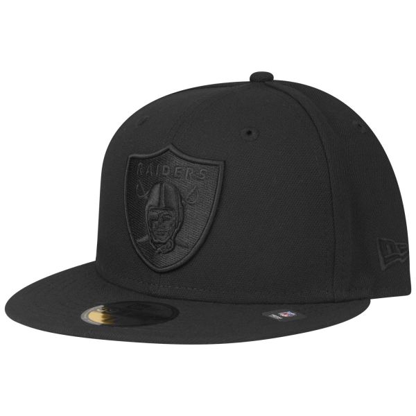 New Era 59Fifty Fitted Cap - BLACKED Las Vegas Raiders