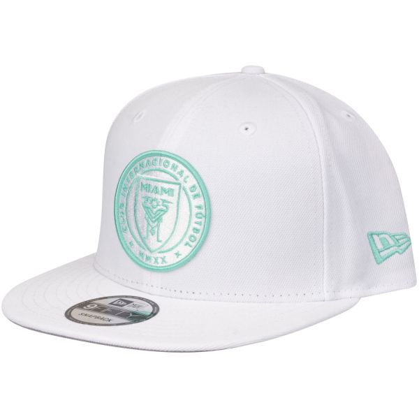 New Era 9Fifty Snapback Cap - JERSEY HOOK Inter Miami blanc