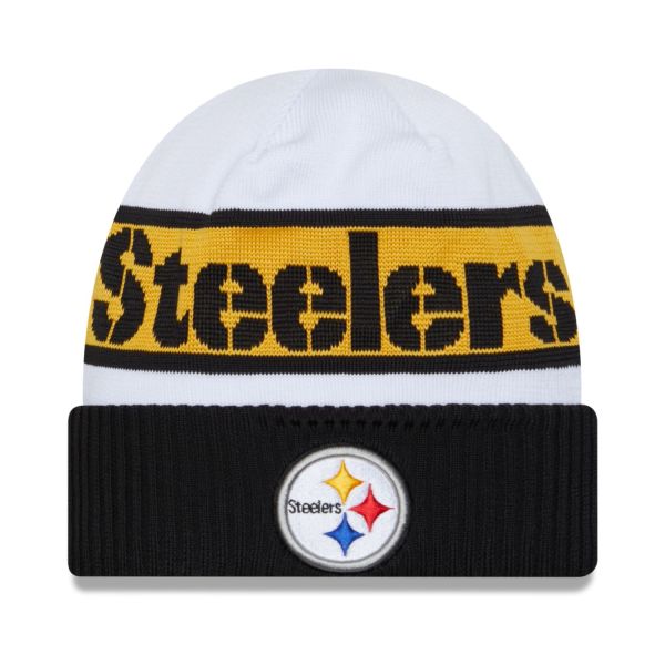 New Era NFL Sideline TECH KNIT Bonnet - Pittsburgh Steelers