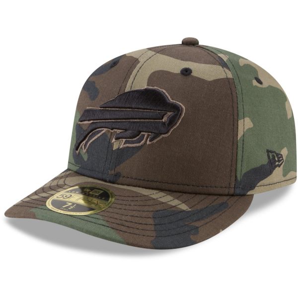 New Era 59Fifty LOW PROFILE Cap - Buffalo Bills wood camo