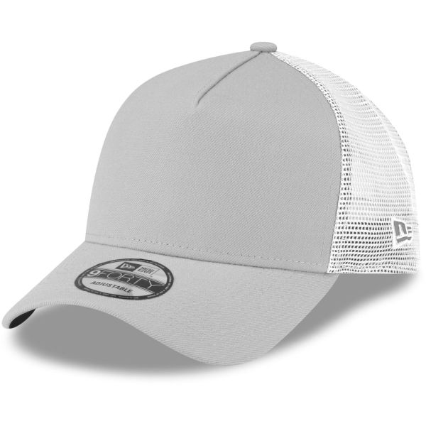 New Era A-Frame Mesh Trucker Cap - ESSENTIAL stone beige