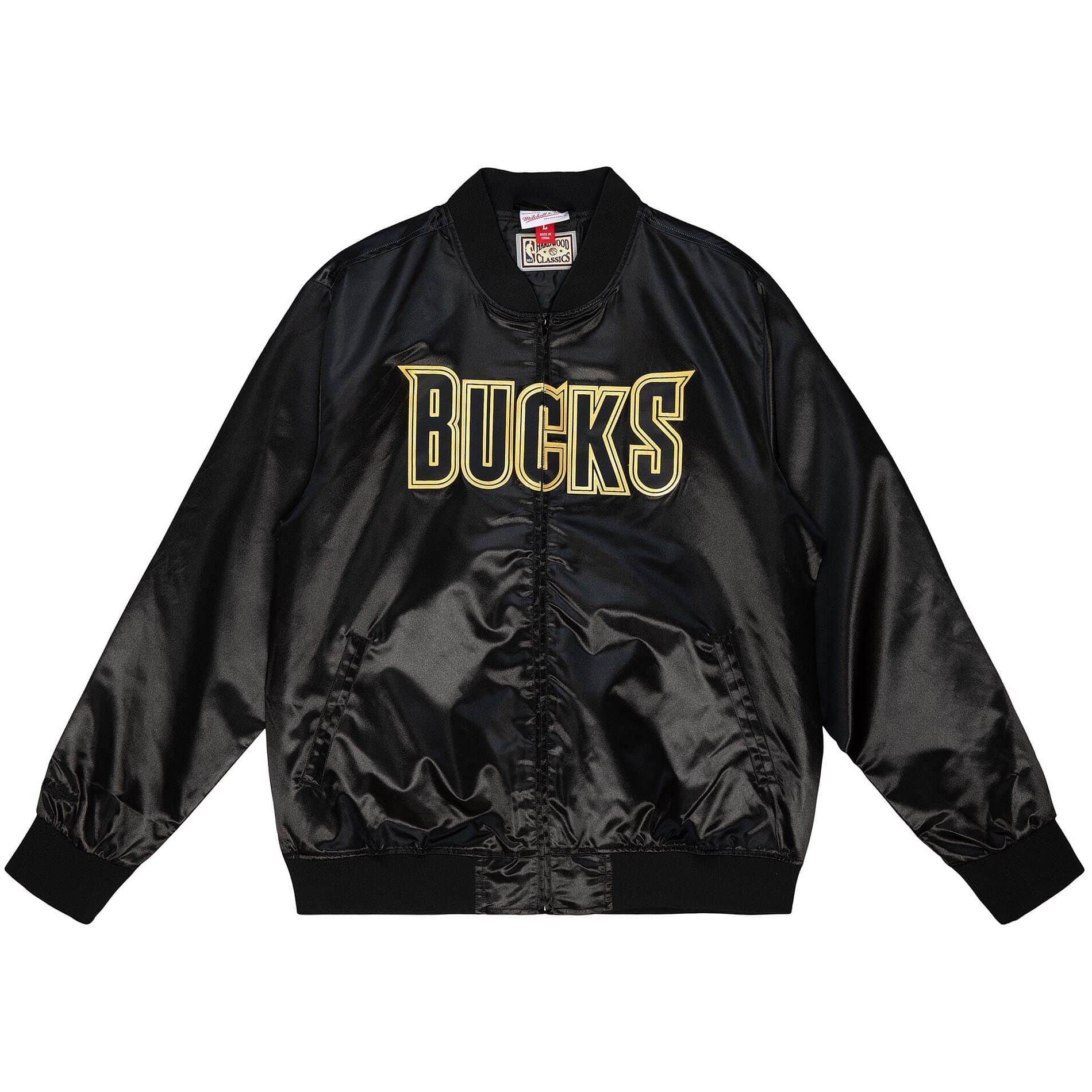 M&N Big Face 4.0 Satin Jacke - NBA Milwaukee Bucks | Jacken ...