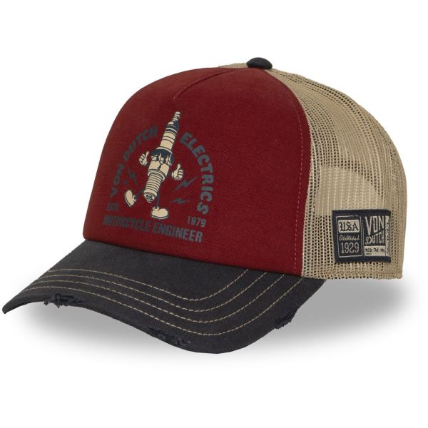 Von Dutch Trucker Mesh Snapback Cap - MOTORCYCLE ENGINEER