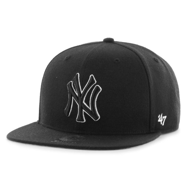 47 Brand Snapback Cap - NO SHOT New York Yankees schwarz