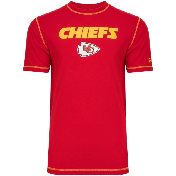 New Era Shirt - NFL SIDELINE Kansas City Chiefs rouge