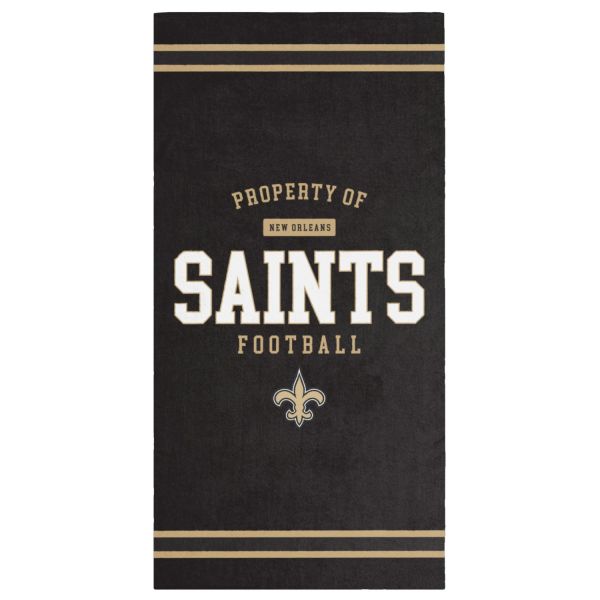 NFL Strandtuch PROPERTY OF New Orleans Saints Football