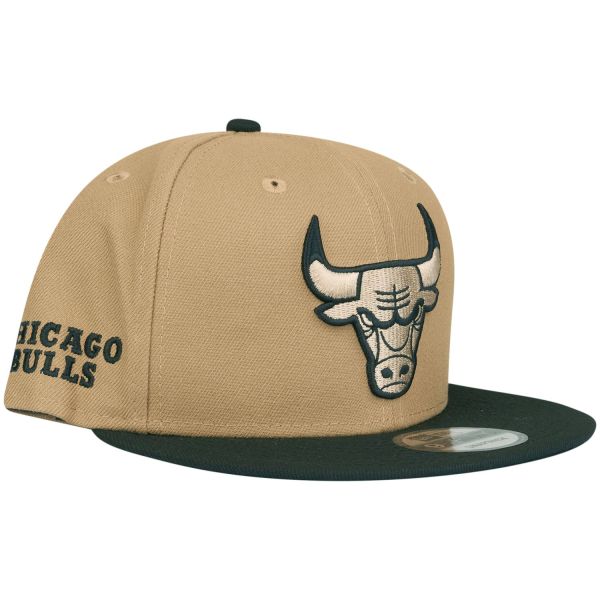 New Era 9Fifty Snapback Cap - Chicago Bulls khaki braun