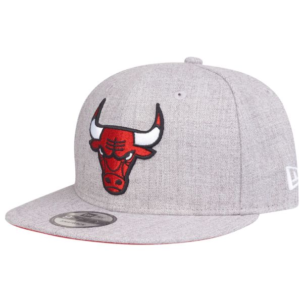 New Era 9Fifty Snapback Cap - Chicago Bulls heather grau