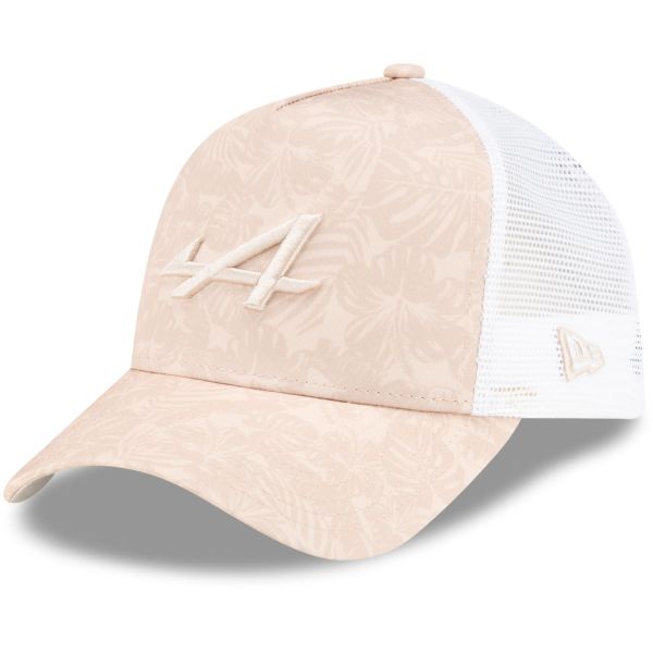 New Era Trucker Mesh Snapback Cap - F1 BWT Alpine floral