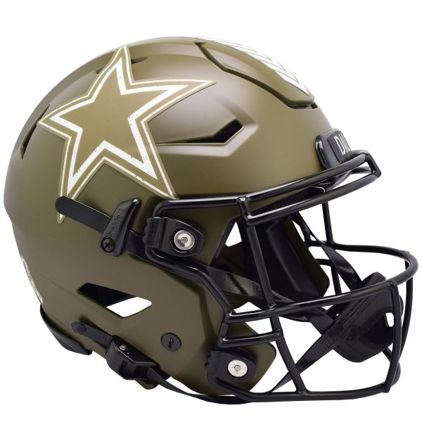 Riddell Authentic SpeedFlex Helm SALUTE Dallas Cowboys