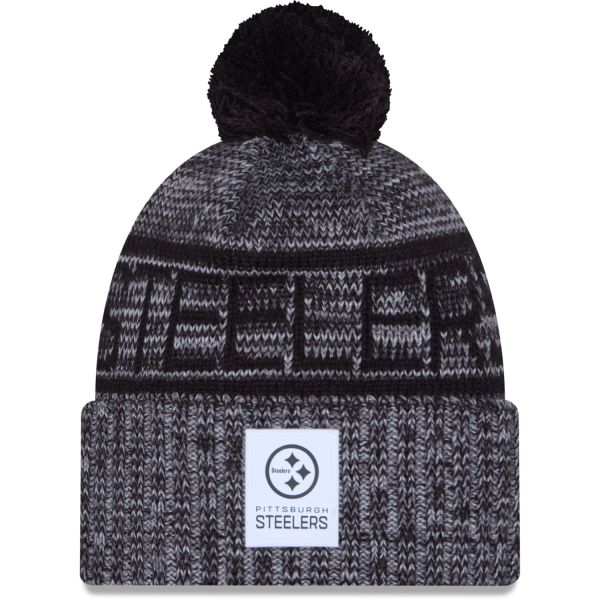 New Era Pompon Bonnet D'Hiver SIDELINE Pittsburgh Steelers