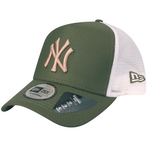 New Era Mesh Trucker Cap - DIAMOND ERA New York Yankees